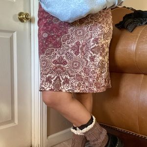 Banana Republic Patterned Skirt